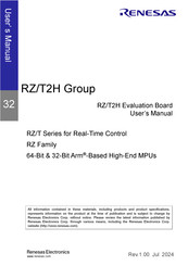 Renesas RZ/T2H RZ/T Series User Manual