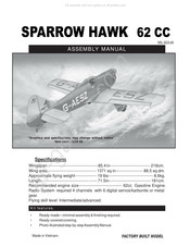 Seagull SPARROW HAWK 62cc Assembly Manual