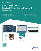 Infineon CY8CKIT-062-BLE Quick Start Manual