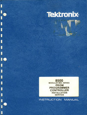 Tektronix MODULAR MDL Series Instruction Manual