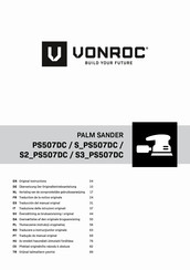 VONROC PS507DC Original Instructions Manual