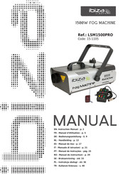 Ibiza LSM1500PRO Manual