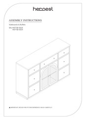 hernest HEFTSB-0024 Assembly Instructions Manual