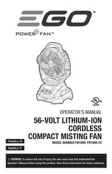 EGO FN1000-FC Operator's Manual