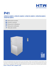 HTW HTW-PC-026P41 User And Installation Manual