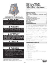 Lennox CK40UT-60D Installation Instructions Manual