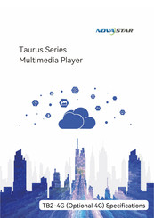 NovaStar Taurus TB2-4G Quick Start Manual