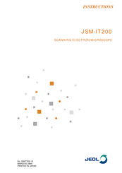 JEOL JSM-IT200 Instructions Manual