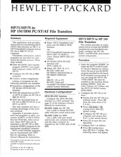 HP HP-71 Manual