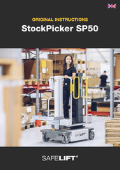 Safelift StockPicker SP50 Original Instructions Manual