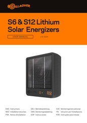 Gallagher S12 LITHIUM User Manual