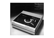 Technics SL-10 Operating Instructions Manual
