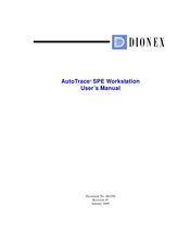 Dionex AutoTrace SPE User Manual