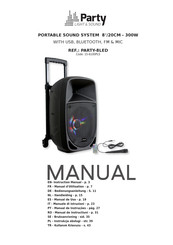 Party Light & Sound 15-6100PLS Manual