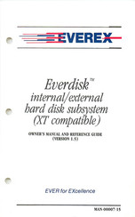 Everex Everdisk Owner's Manual And Reference Manual