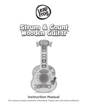 LeapFrog Strum & Count Wooden Guitar Instruction Manual