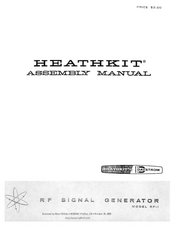 Daystrom Heathkit RF-1 Assembly Manual