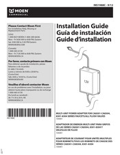 Moen 104401 Installation Manual