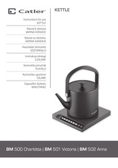 Catler BM 501 Victoria Instructions For Use Manual