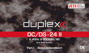 Jeti duplex DS-24 II Manual