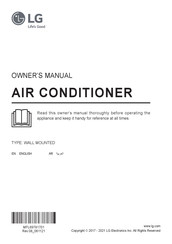 LG S4UW18KL3WC Owner's Manual