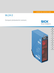 SICK WL24-2 Series Operating Instructions Manual