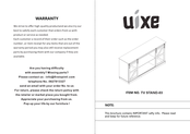 Uixe TV STAND-03 Manual