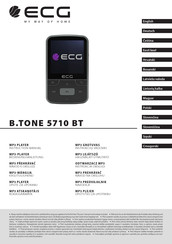 ECG B.TONE 5710 BT Instruction Manual
