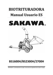 SAKAWA BS1600H User Manual