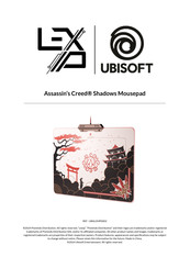 LEXIP UBISOFT Assassin's Creed Shadows Headset Manual