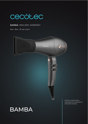 cecotec BAMBA IONICARE HARMONY Instruction Manual