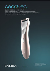 cecotec BAMBA FACECARE I-LASH CURLER Instruction Manual