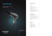 cecotec BAMBA IONICARE &GO GLOW Instruction Manual