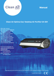 Clean Air Optima CA-501 User Manual