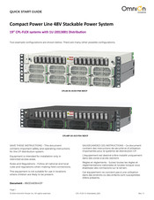 OmniOn Power CPL-FLEX CPL48-3U-AC5H-PS8-16DCP Quick Start Manual