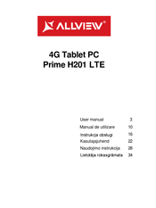 Allview Prime H201 LTE User Manual