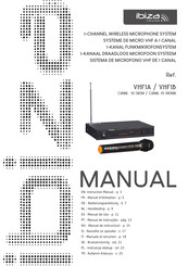 Ibiza sound VHF1A Manual