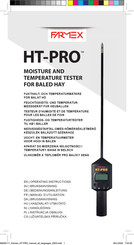 farmex HT-PRO Operating Instructions Manual