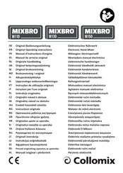 Collomix MIXBRO M150 Original Operating Instructions