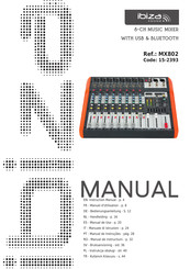 Ibiza sound MX802 Manual