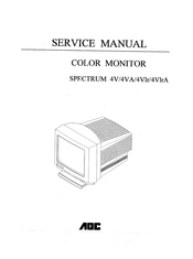 AOC SPECTRUM 4VIr Service Manual