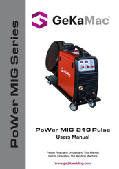 GeKaMac Power MIG 210 Pulse User Manual