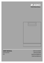 Asko PROFESSIONAL DWC6422BIW User Manual