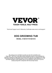 VEVOR K1E01018 Manual