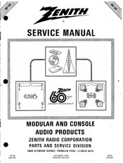Zenith Radio Corporation H2000W3 Service Manual