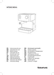 Taurus INTENSO MOKA Instructions For Use Manual