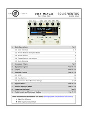 GFI System SOLIS VENTUS User Manual