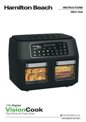 Hamilton Beach VisionCook HB2116A Instructions Manual