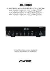 Fonestar AS-6060 Instruction Manual