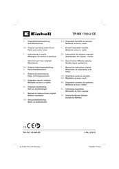 EINHELL TP-MX 1700-2 CE Original Operating Instructions